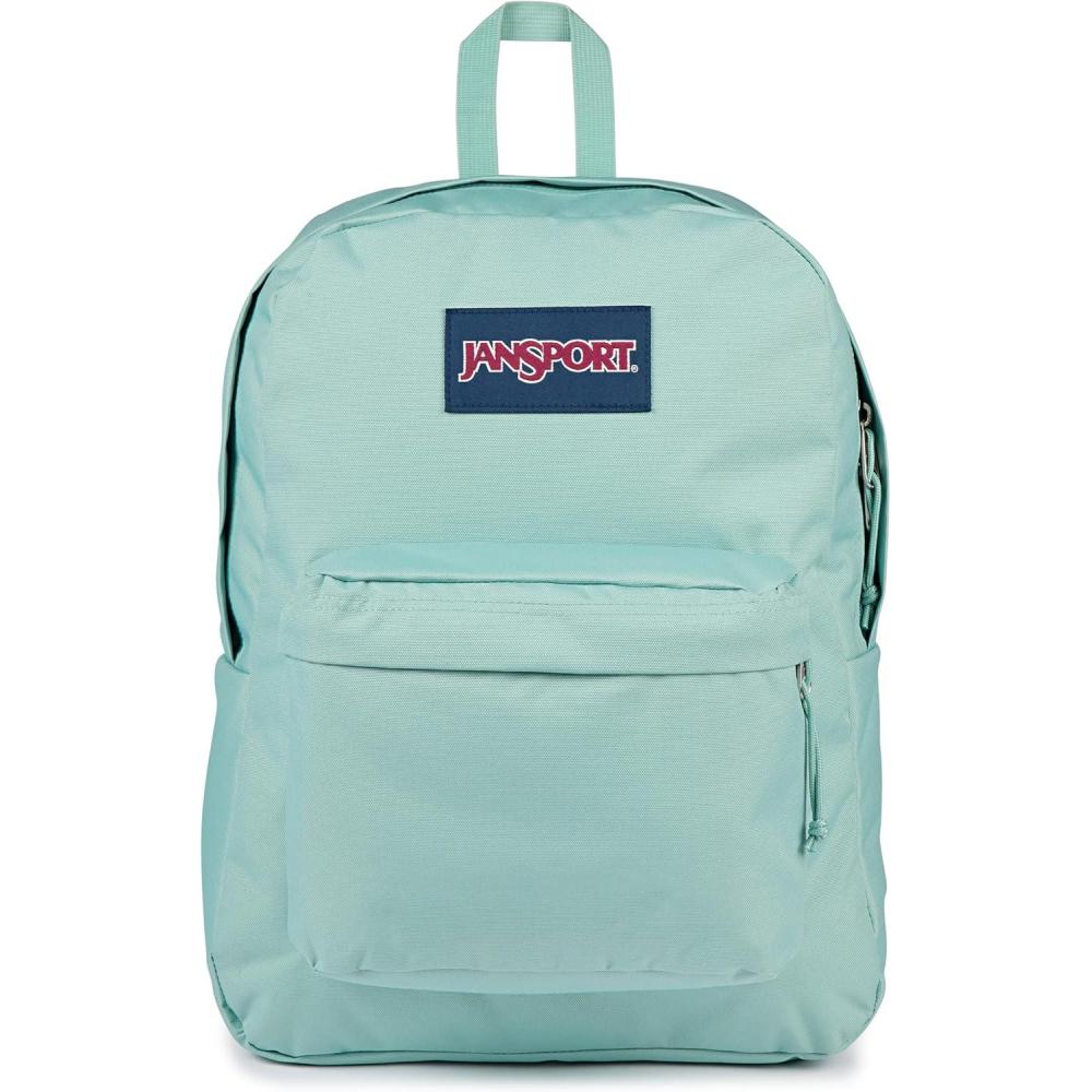 imageJanSport SuperBreak One Backpacks  Durable Lightweight Bag with 1 Main Compartment Front Utility Pocket with Builtin Organizer  Premium Backpack Russet RedFaded Sage