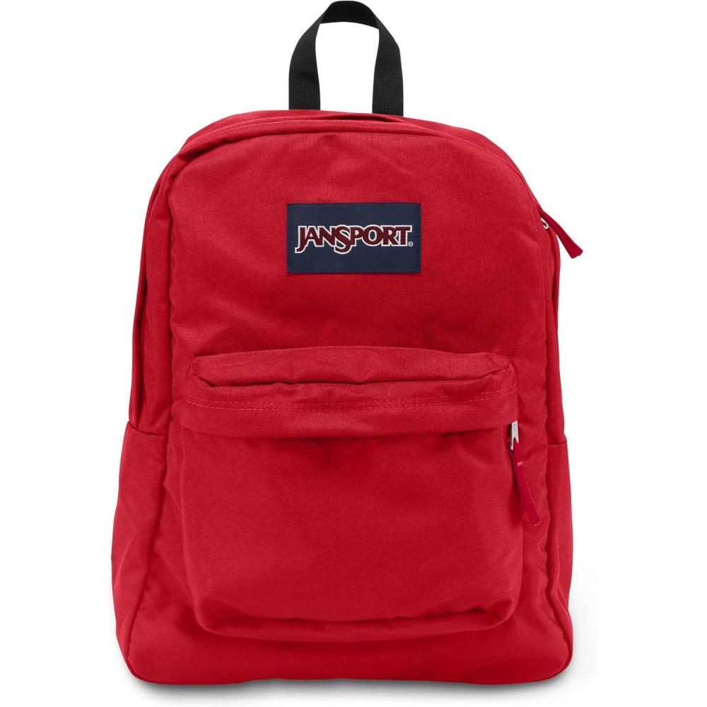 imageJanSport SuperBreak One Backpacks  Durable Lightweight Bag with 1 Main Compartment Front Utility Pocket with Builtin Organizer  Premium Backpack Russet RedRed Tape