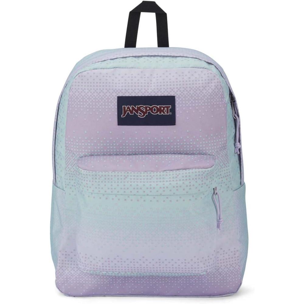 imageJanSport SuperBreak One Backpacks  Durable Lightweight Bag with 1 Main Compartment Front Utility Pocket with Builtin Organizer  Premium Backpack Russet Red8 Bit Ombre