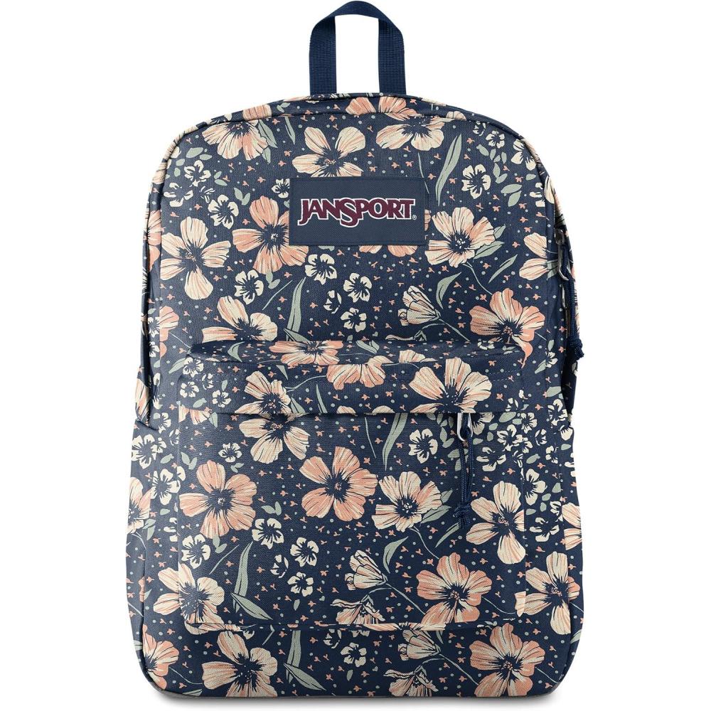 imageJanSport SuperBreak One Backpacks  Durable Lightweight Bag with 1 Main Compartment Front Utility Pocket with Builtin Organizer  Premium Backpack Russet RedFields of Paradise