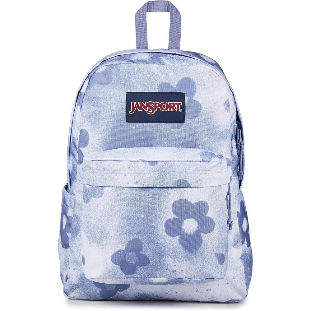 imageJanSport SuperBreak Plus Backpack with Padded 15inch Laptop Sleeve and Integrated Bottle Pocket  Spacious and Durable Daypack for Work and Travel  BlackGraffitied