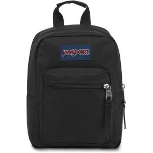 JanSport Big Break Insulated Lunch Bag – Small Soft-Sided Cooler Ideal for Class, Work, or Meal Prep, Black(Black)