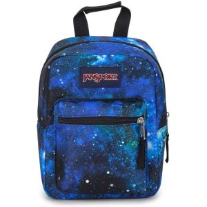 JanSport Big Break Insulated Lunch Bag – Small Soft-Sided Cooler Ideal for Class, Work, or Meal Prep, Cyberspace Galaxy