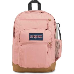 JanSport Cool Backpack, with 15-inch Laptop Sleeve – Large Computer Bag Rucksack with 2 Compartments, Ergonomic Straps, Navy(Misty Rose)