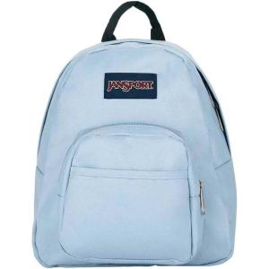 JanSport Half Pint Mini Backpack, 10.2 L – Durable Mini Bag Purse with Adjustable Shoulder Straps, Single Main Compartment, Zippered Stash Pocket, Black(Blue Dusk)
