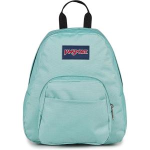 JanSport Half Pint Mini Backpack, 10.2 L – Durable Mini Bag Purse with Adjustable Shoulder Straps, Single Main Compartment, Zippered Stash Pocket, Black(Faded Sage)