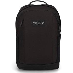 JanSport Inbound Pack – Large Main Compartment, Dual Water Bottle Pockets, and Dedicated 15-Inch Padded Laptop Pocket, Misty Rose(Black)