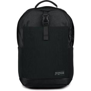 JanSport Journey Pack Backpack – Large Main Compartment, Dual Water Bottle Pockets, 15-inch Padded Laptop Compartment with Tricot Lined Sleeve, Black(Black)