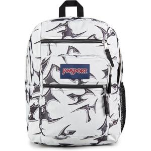 JanSport Laptop Backpack – Computer Bag with 2 Compartments, Ergonomic Shoulder Straps, 15” Laptop Sleeve, Haul Handle – Bad Bows(Cyber Silver White)