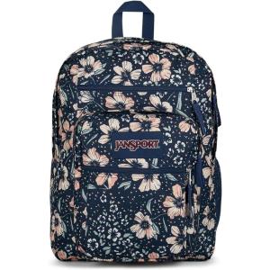 JanSport Laptop Backpack – Computer Bag with 2 Compartments, Ergonomic Shoulder Straps, 15” Laptop Sleeve, Haul Handle – Happy Hearts Black(Fields of Paradise)