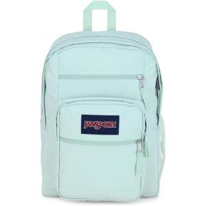 JanSport Laptop Backpack – Computer Bag with 2 Compartments, Ergonomic Shoulder Straps, 15” Laptop Sleeve, Haul Handle – Happy Hearts Black(Fresh Mint)
