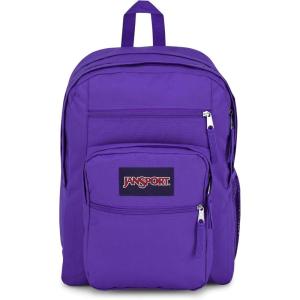 JanSport Laptop Backpack – Computer Bag with 2 Compartments, Ergonomic Shoulder Straps, 15” Laptop Sleeve, Haul Handle – Happy Hearts Black(Party Plum)