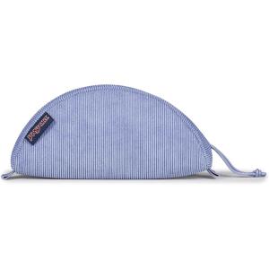 JanSport Luna Blue Compact Minimalist Semicircular Pouch(Lavender Ash Corduroy)