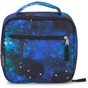 JanSport Lunch Break Insulated Cooler Bag – Leakproof Picnic Tote, Blue Dusk(Cyberspace Galaxy)