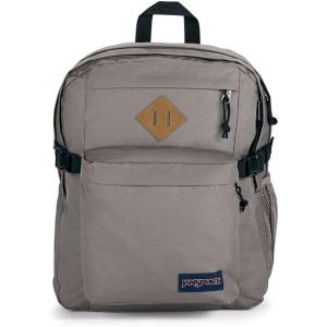 JanSport Main Campus Backpack – Travel or Work backpack w 15-Inch Laptop Sleeve and Dual Water Bottle Pockets, Graphite Grey(Graphite Grey)