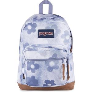 JanSport Right Pack Backpack – Durable Daypack with Padded 15″ Laptop Sleeve, Spacious Main Compartment & Integrated Water Bottle Pocket – Black(Graffitied)