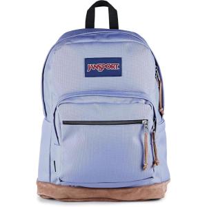 JanSport Right Pack Backpack – Durable Daypack with Padded 15″ Laptop Sleeve, Spacious Main Compartment & Integrated Water Bottle Pocket – Black(Lavender Ash)