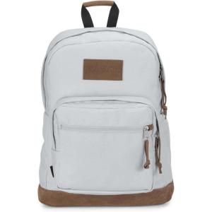 JanSport Right Pack Premium Backpack – Daypack with 15″ Laptop Sleeve, Main Compartment, Water Bottle Pocket, Cargo Green(Oyster Mushroom)