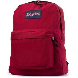 JanSport SuperBreak One Backpacks – Durable, Lightweight Bag with 1 Main Compartment, Front Utility Pocket with Built-in Organizer – Premium Backpack, Russet Red(Viking Red)