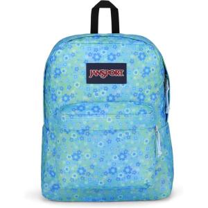 JanSport SuperBreak One Backpacks – Durable, Lightweight Bag with 1 Main Compartment, Front Utility Pocket with Built-in Organizer – Premium Backpack, Russet Red(Baby Blossom Blue)