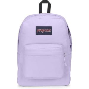 JanSport SuperBreak One Backpacks – Durable, Lightweight Bag with 1 Main Compartment, Front Utility Pocket with Built-in Organizer – Premium Backpack, Russet Red(Pastel Lilac)