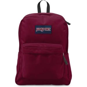 JanSport SuperBreak One Backpacks – Durable, Lightweight Bag with 1 Main Compartment, Front Utility Pocket with Built-in Organizer – Premium Backpack, Russet Red(Russet Red)