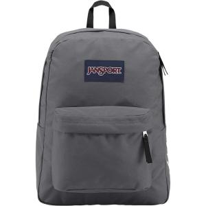 JanSport SuperBreak One Backpacks – Durable, Lightweight Bag with 1 Main Compartment, Front Utility Pocket with Built-in Organizer – Premium Backpack, Russet Red(Graphite Grey)