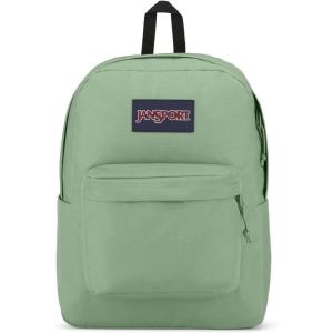 JanSport SuperBreak Plus Backpack with Padded 15-inch Laptop Sleeve and Integrated Bottle Pocket – Spacious and Durable Daypack for Work and Travel – Black(Loden Frost)