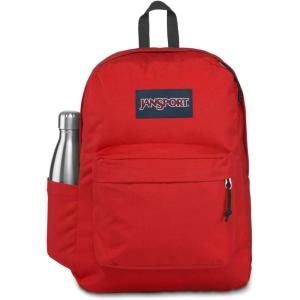 JanSport Superbreak Backpack – Durable, Lightweight Premium Backpack, Red Tape(Red Tape)