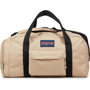 JanSport Weekender Duffel – Travel or Gym Bag, Durable Weekender with Front Utility Pocket & Side Grab Handles(Travertine)