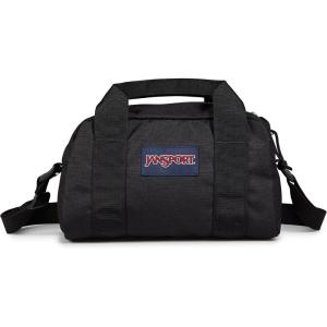JanSport Weekender Mini Duffel – Travel or Gym Bag, Durable Weekender with Side Grab Handles – Black
