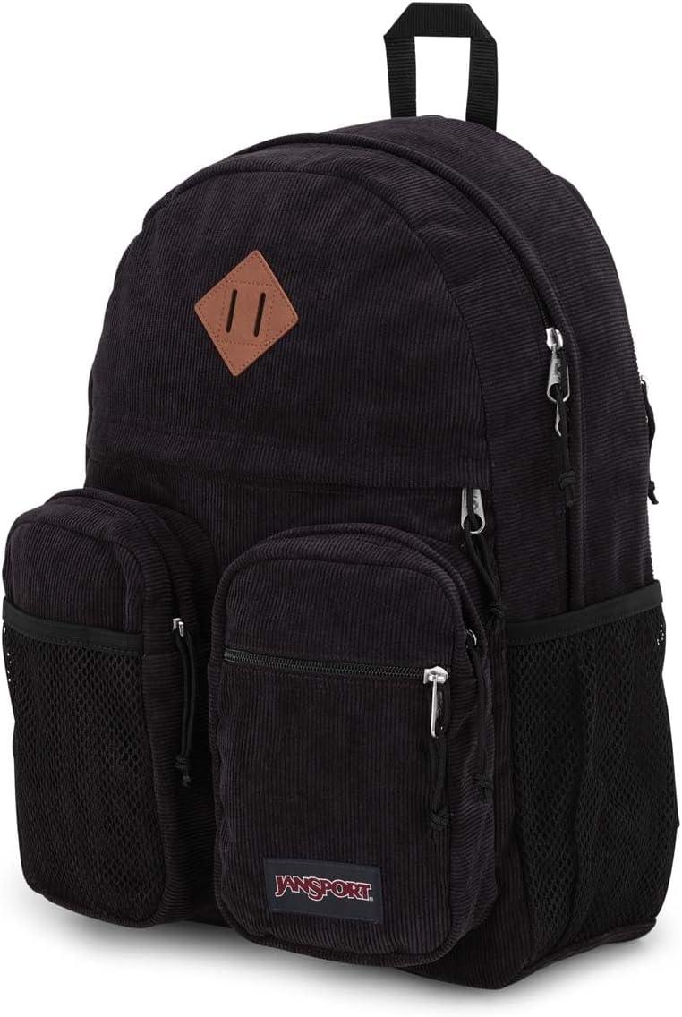 imageJanSport Granby Remix Backpack  Work Travel or Laptop Bookbag Travertine CorduroyBlack Corduroy