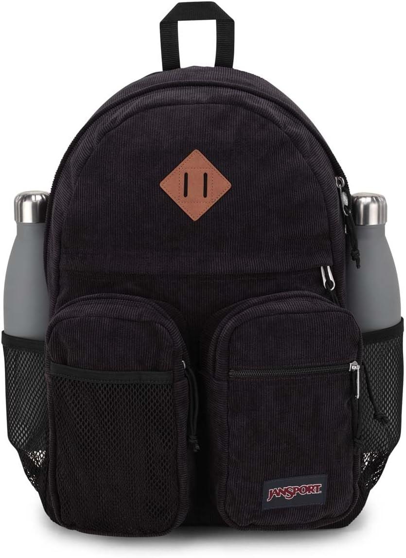imageJanSport Granby Remix Backpack  Work Travel or Laptop Bookbag Travertine CorduroyBlack Corduroy