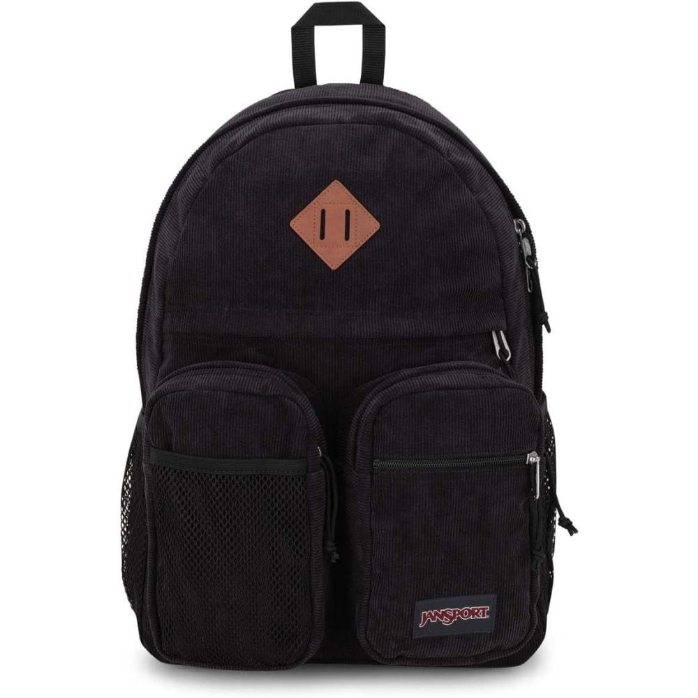 imageJanSport Granby Remix Backpack  Work Travel or Laptop Bookbag Travertine CorduroyBlack Corduroy