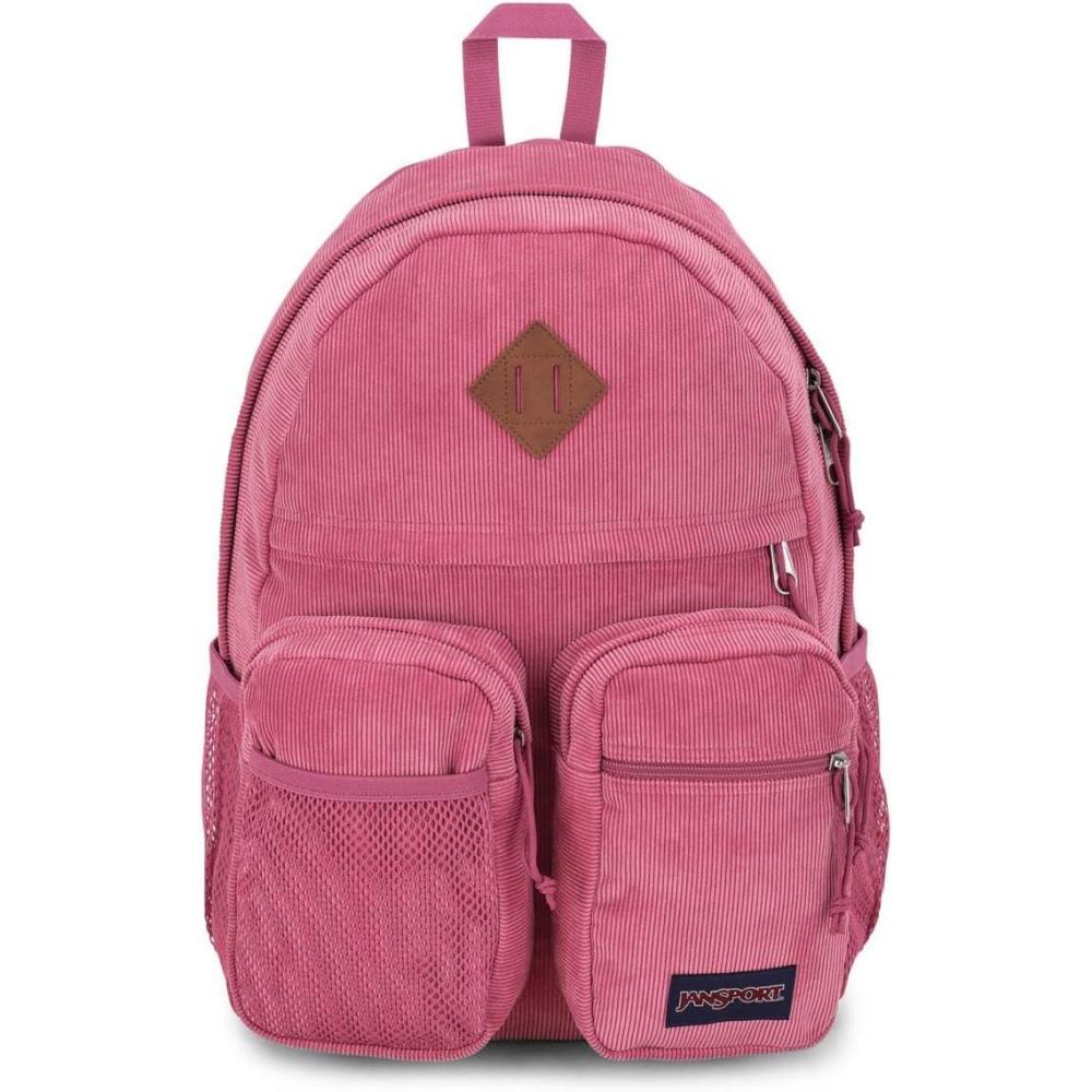 imageJanSport Granby Remix Backpack  Work Travel or Laptop Bookbag Travertine CorduroyMauve Haze Corduroy