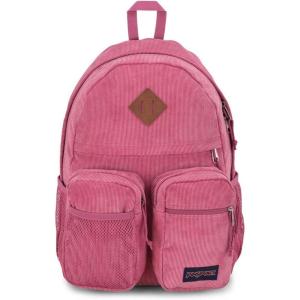 JanSport Granby Remix Backpack – Work, Travel, or Laptop Bookbag, Travertine Corduroy(Mauve Haze Corduroy)